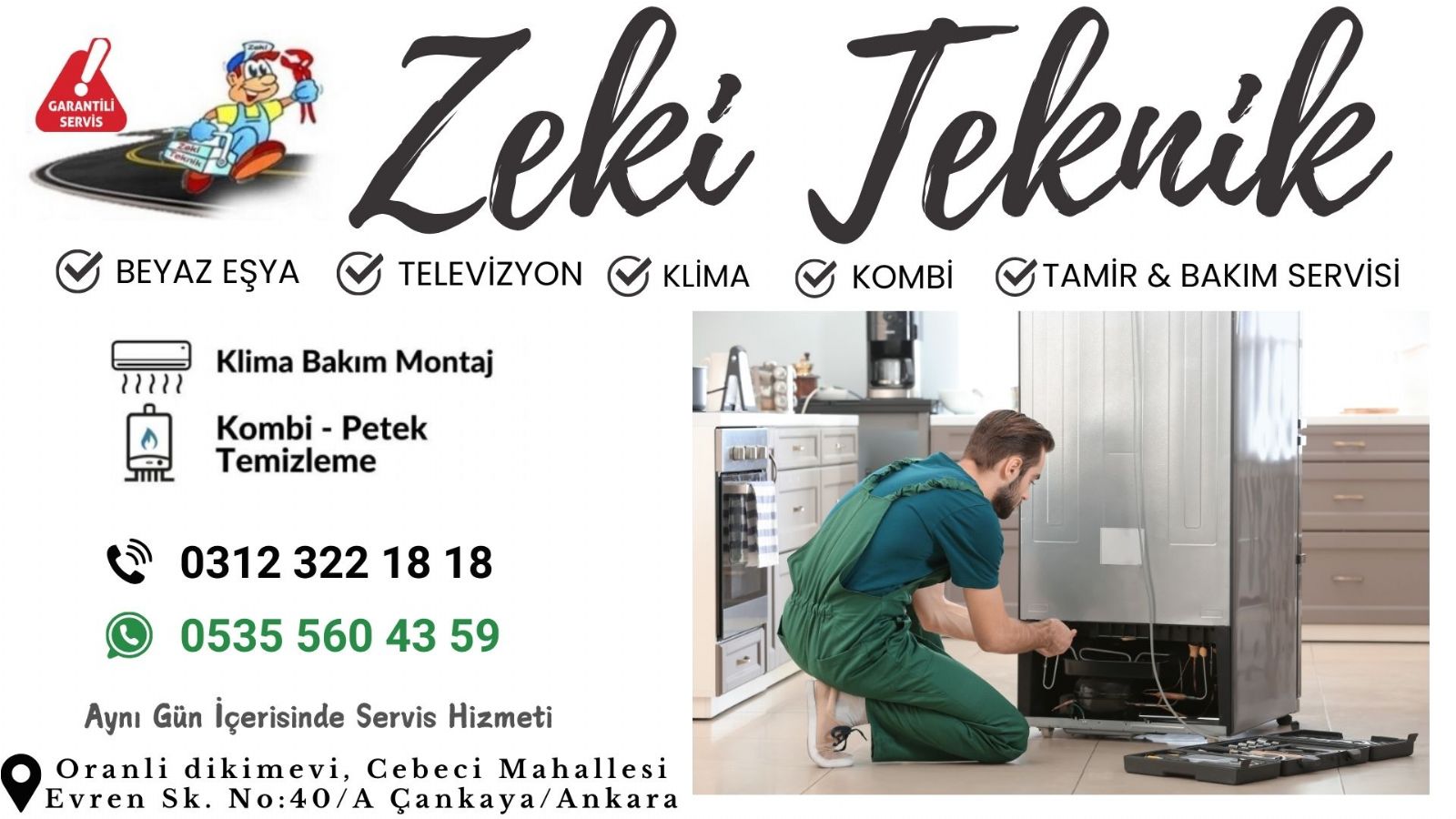 Dikimevi Buzdolabı Servisi